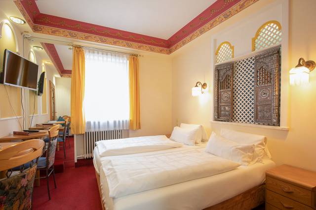 Innenansicht orientalisches Doppelzimmer