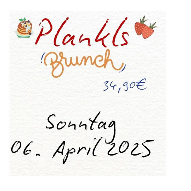 Plankls Brunch | 6. April 25
