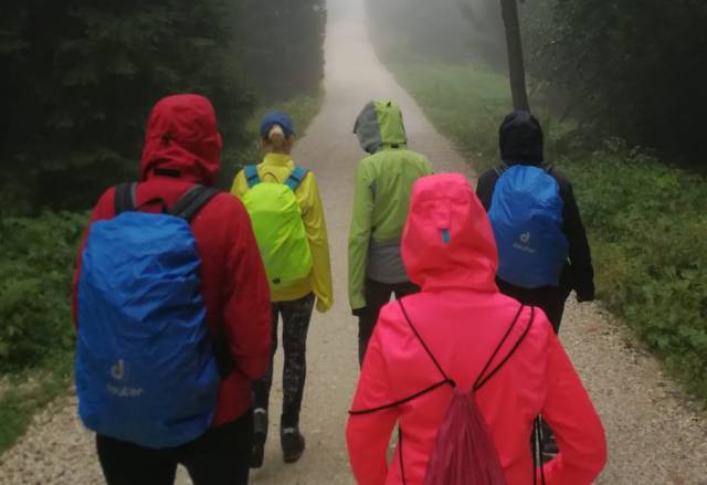 Wanderung bei Altötting in Bayern